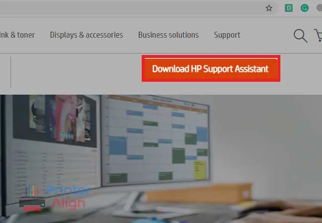 download hp support