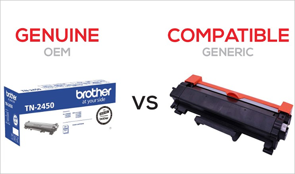 genuine ink vs compatible ink