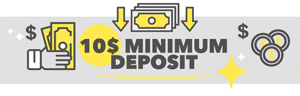 minimum deposit