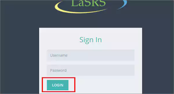 click on the login button