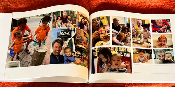 Photo memory book