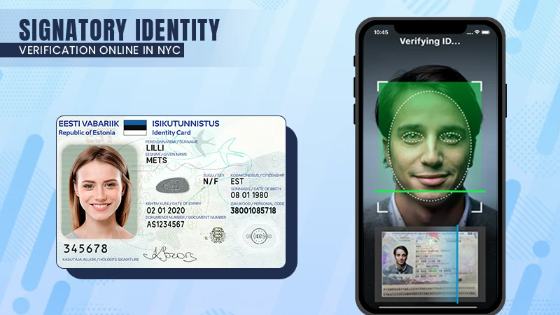 signatory identity verification online in nyc
