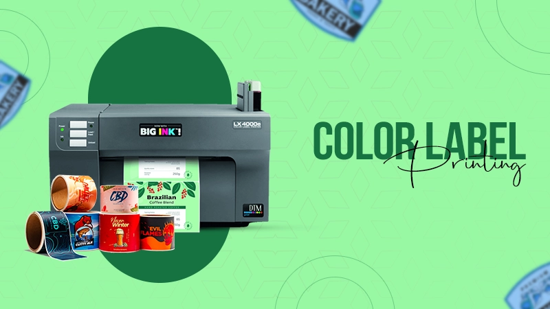 color label printing for branding