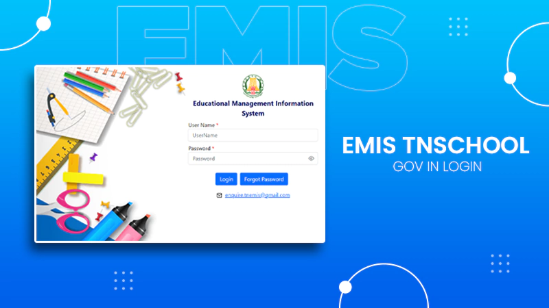 EMIS TNSchool Gov In Login