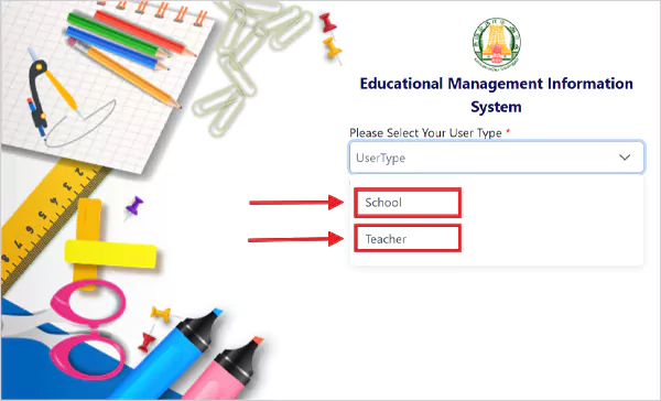 EMIS TNschool Gov In Login Forgot Passwordsss